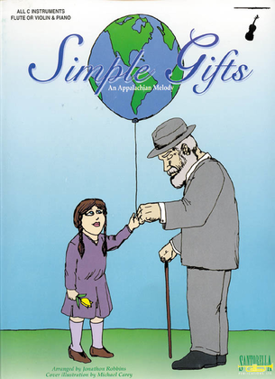 Book cover for Simple Gifts for Flute or Violin and Piano