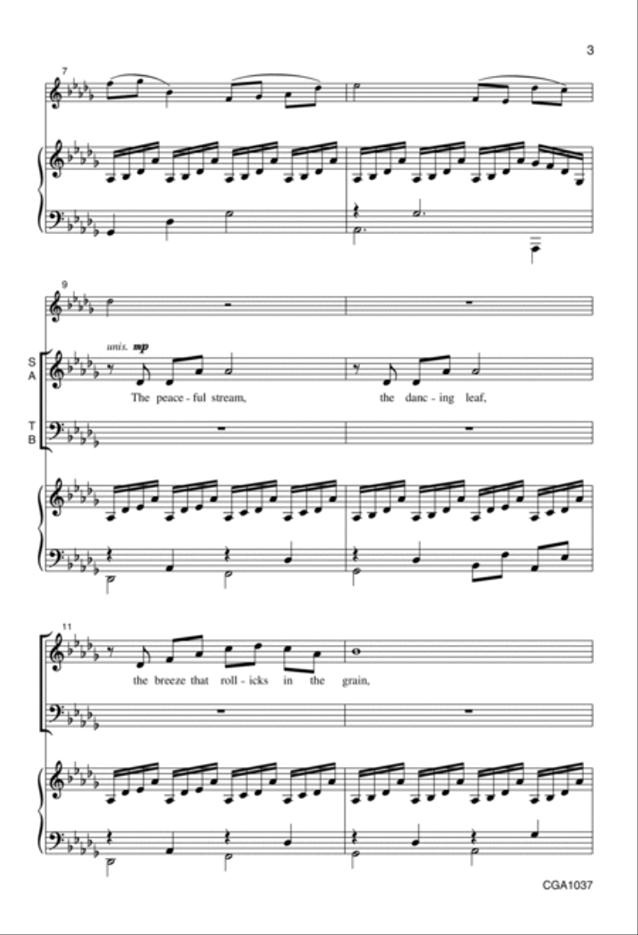 For All That Is 4-Part scores gallery preview page 3