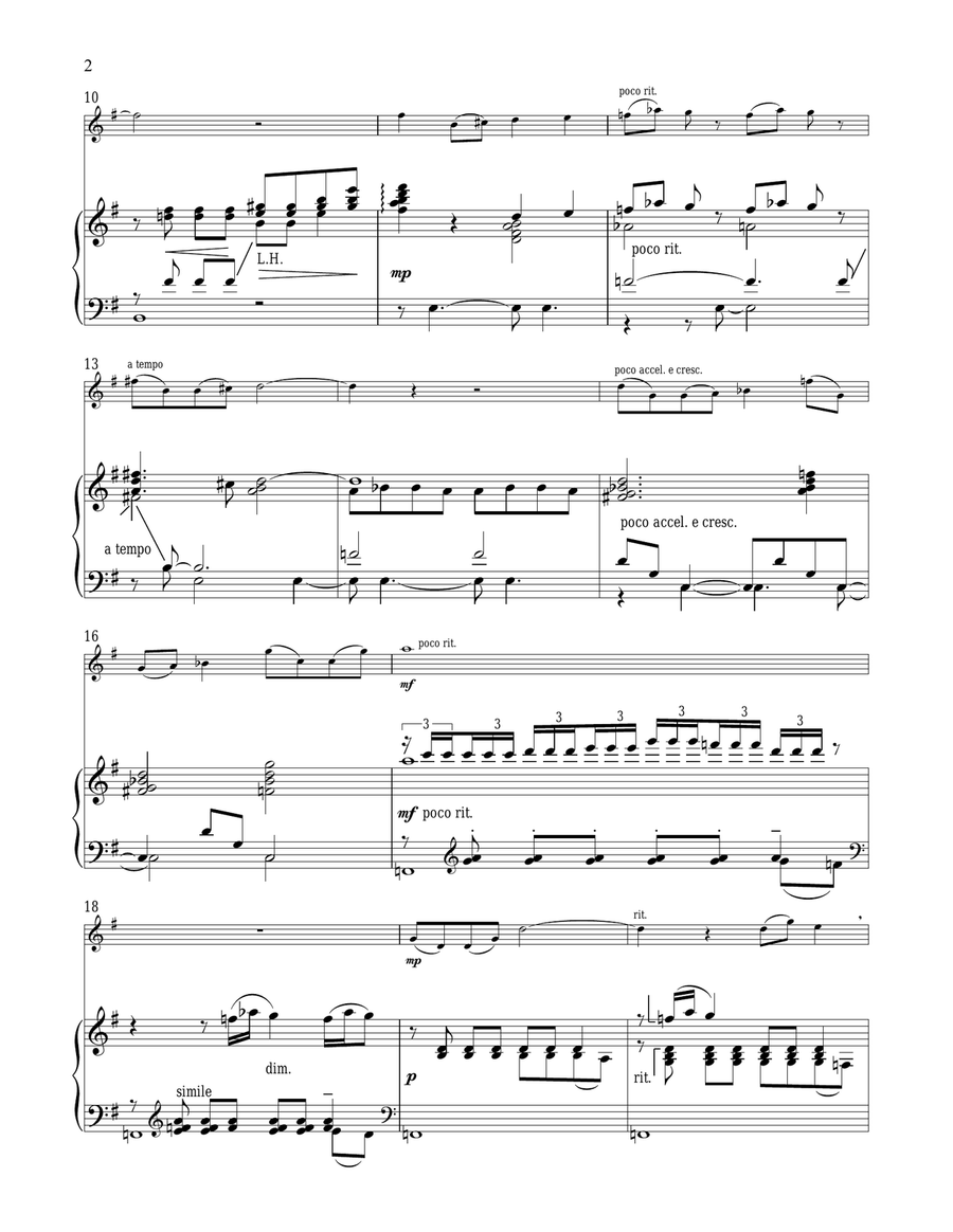 Green Finch And Linnet Bird (from Sweeney Todd) Flute Solo scores gallery preview page 2