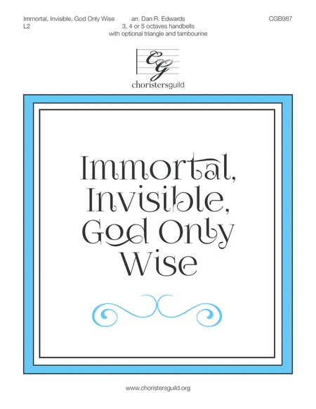 Immortal, Invisible, God Only Wise (3, 4 or 5 octaves) image number null