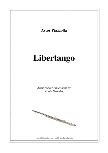 Libertango - for Flute Choir image number null