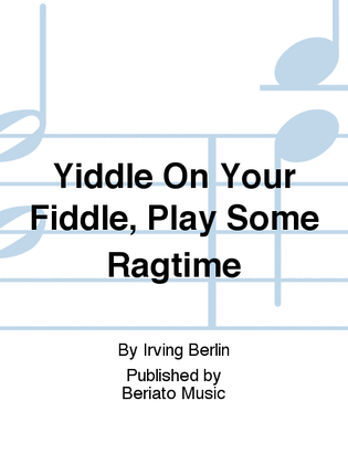 Book cover for Yiddle On Your Fiddle, Play Some Ragtime