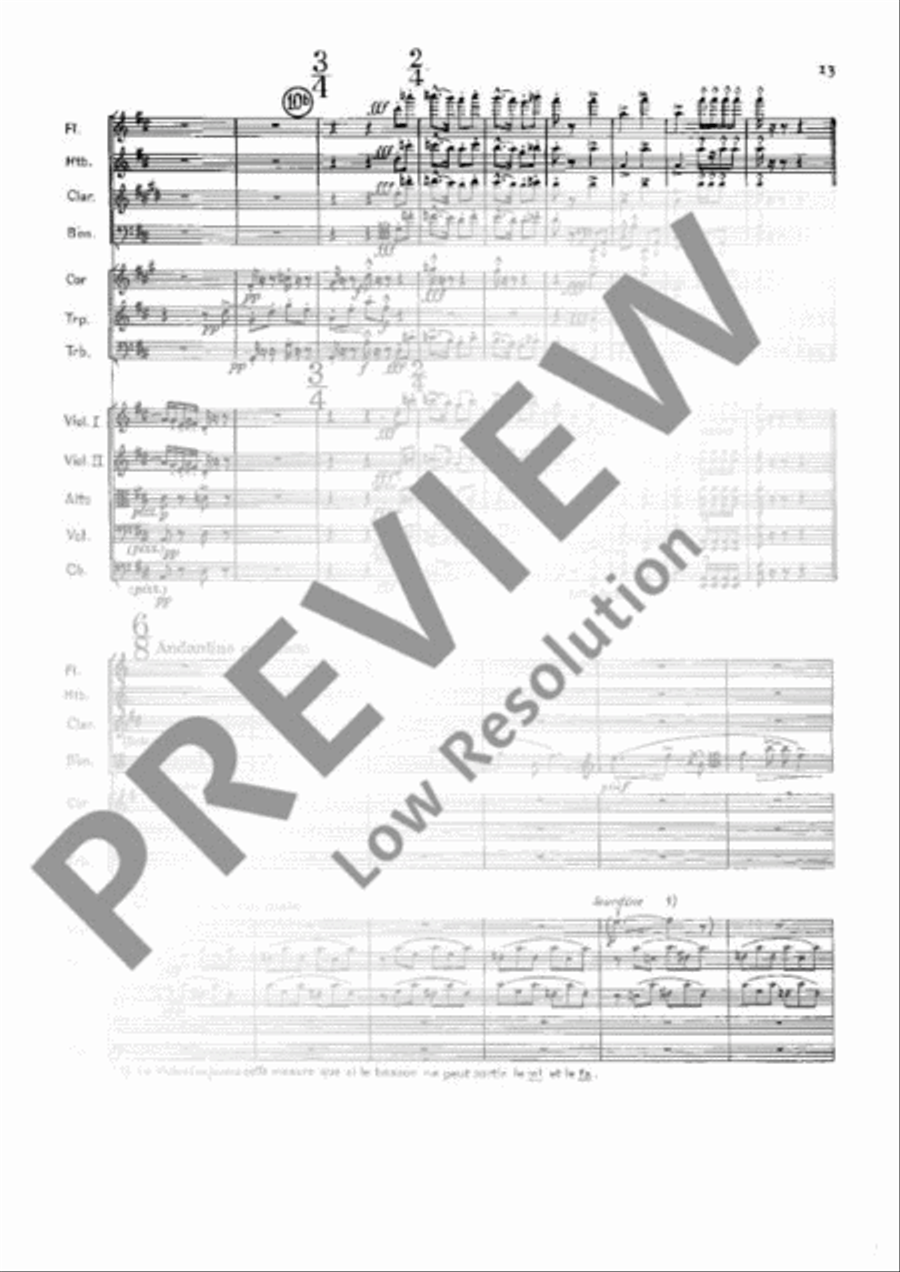 Sérénade Sérénade Chamber Orchestra scores gallery preview page 14