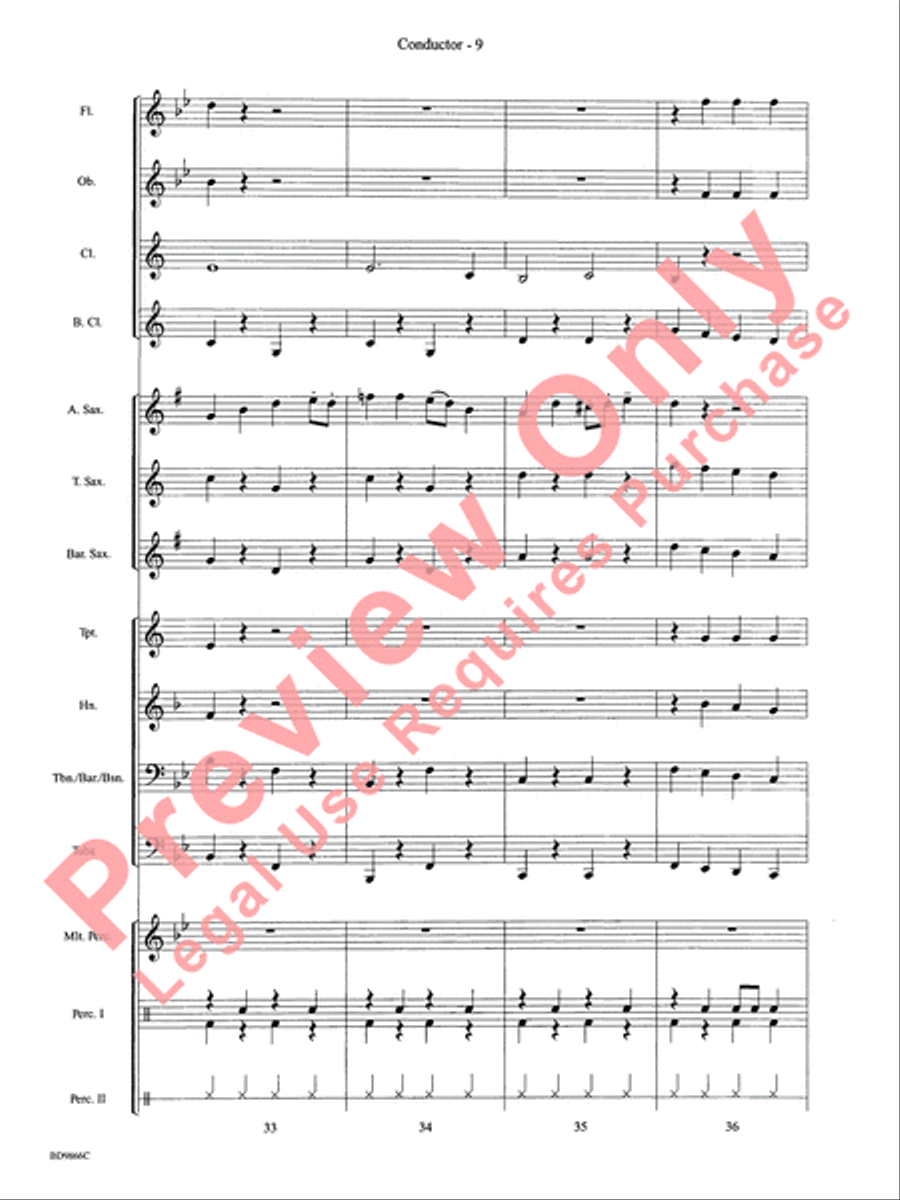 Sax to the Max Concert Band scores gallery preview page 12