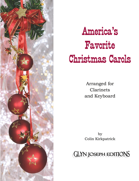 America's Favorite Christmas Carols arranged for Clarinets image number null
