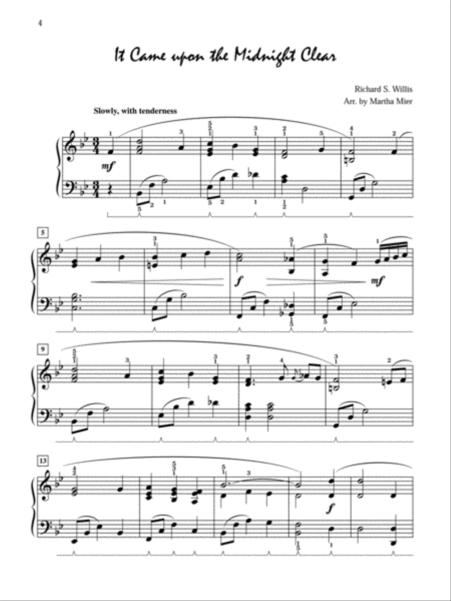 Christmas Jazz, Rags & Blues, Book 3 Piano Solo scores gallery preview page 2