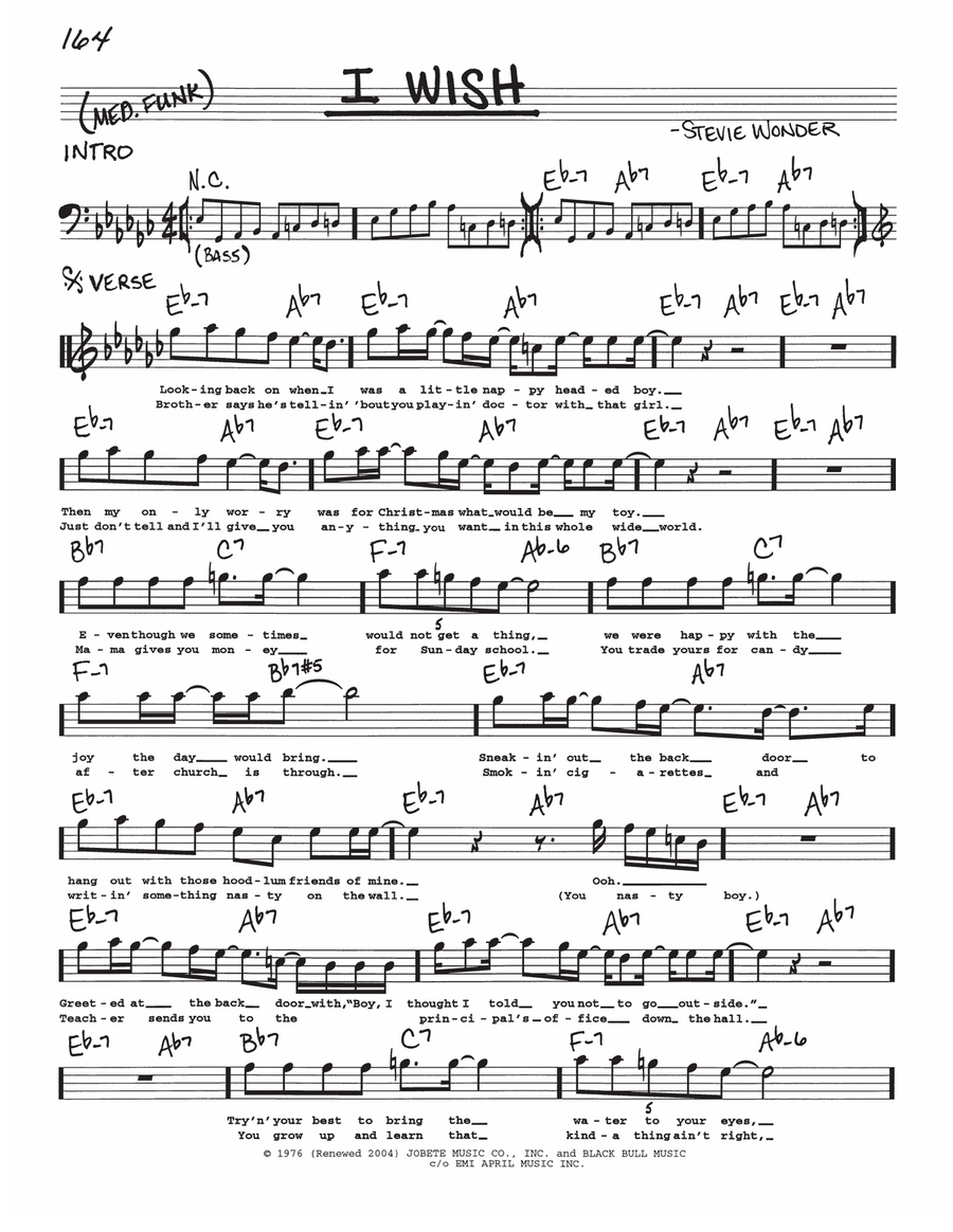 I Wish Voice scores gallery preview page 1