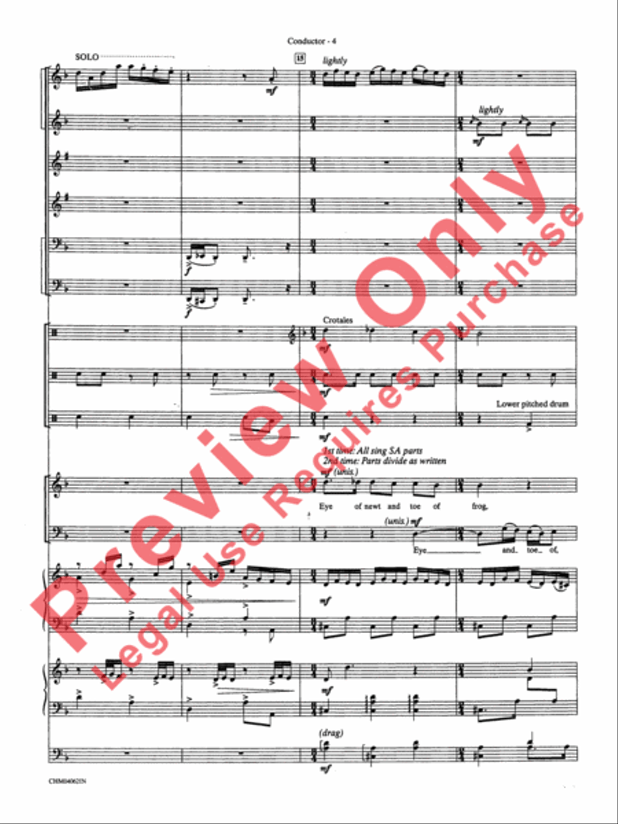 Double Trouble Choir scores gallery preview page 5