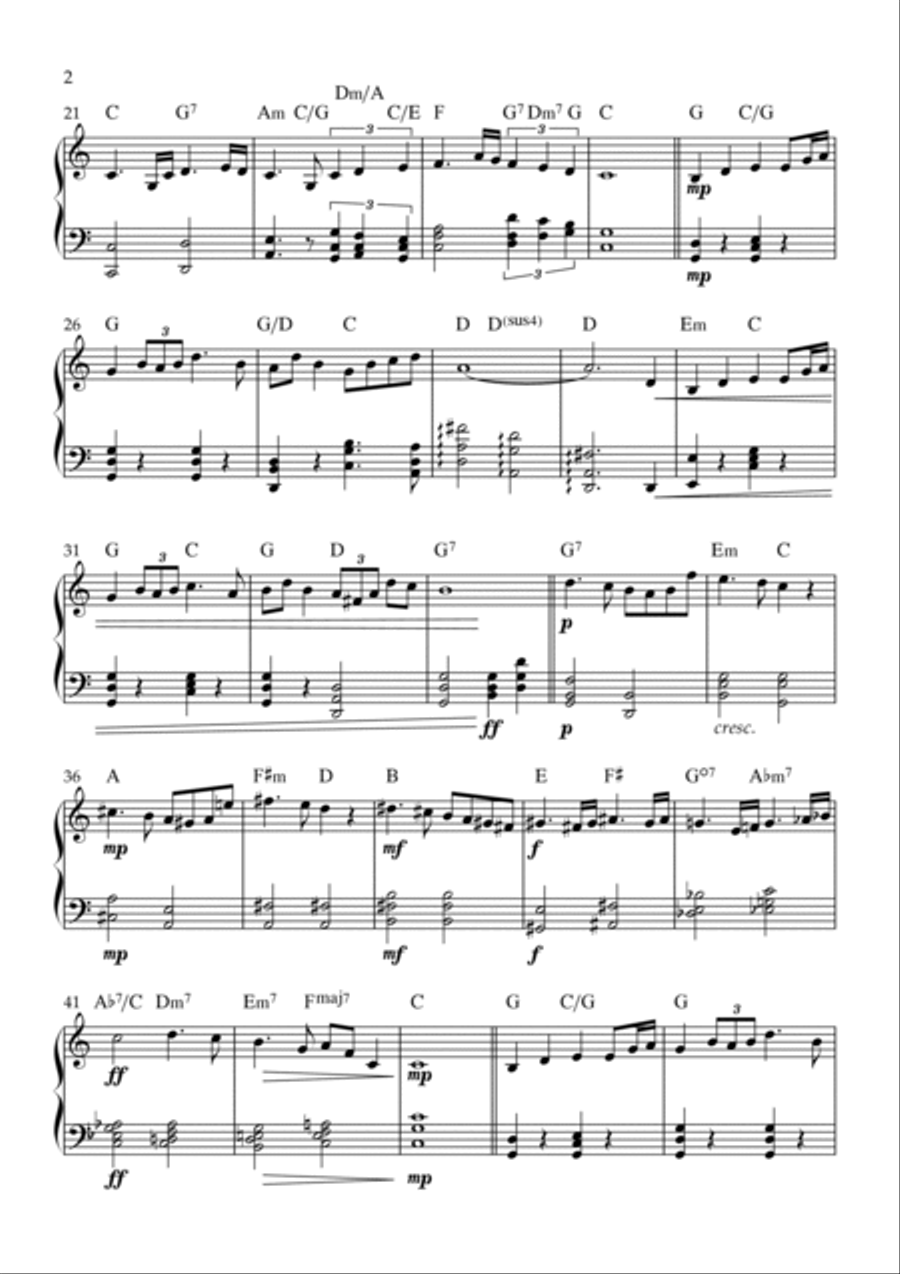 Persevera in Fide Piano Solo scores gallery preview page 2