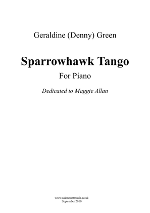 Book cover for Sparrowhawk Tango. (Piano Solo Arrangement)