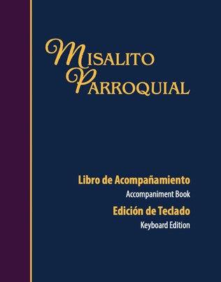 Book cover for Misalito Parroquial Accompaniment - Keyboard edition