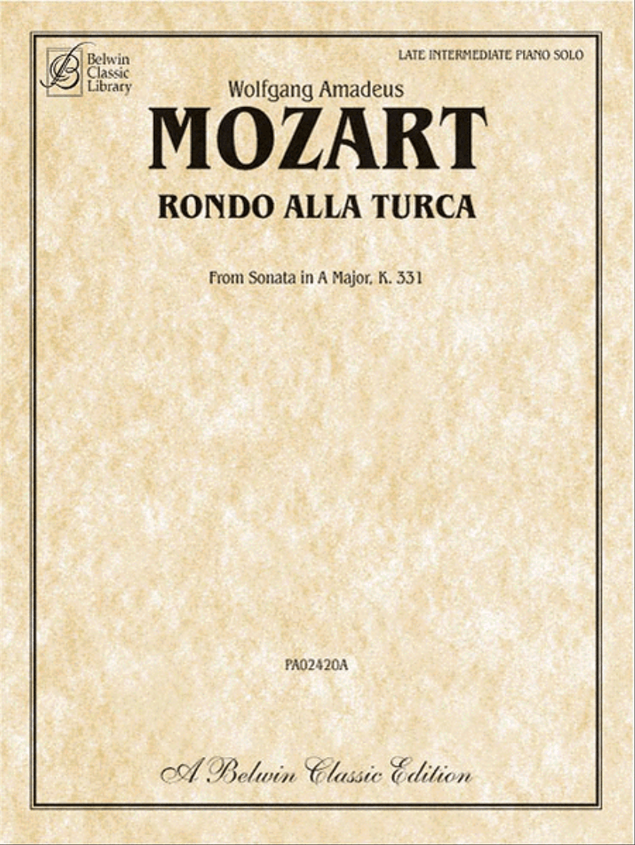 Rondo Alla Turca Rondo Alla Turca Small Ensemble scores gallery preview page 1