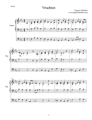 Vruchten - This Joyful Eastertide - Alternate Harmonization