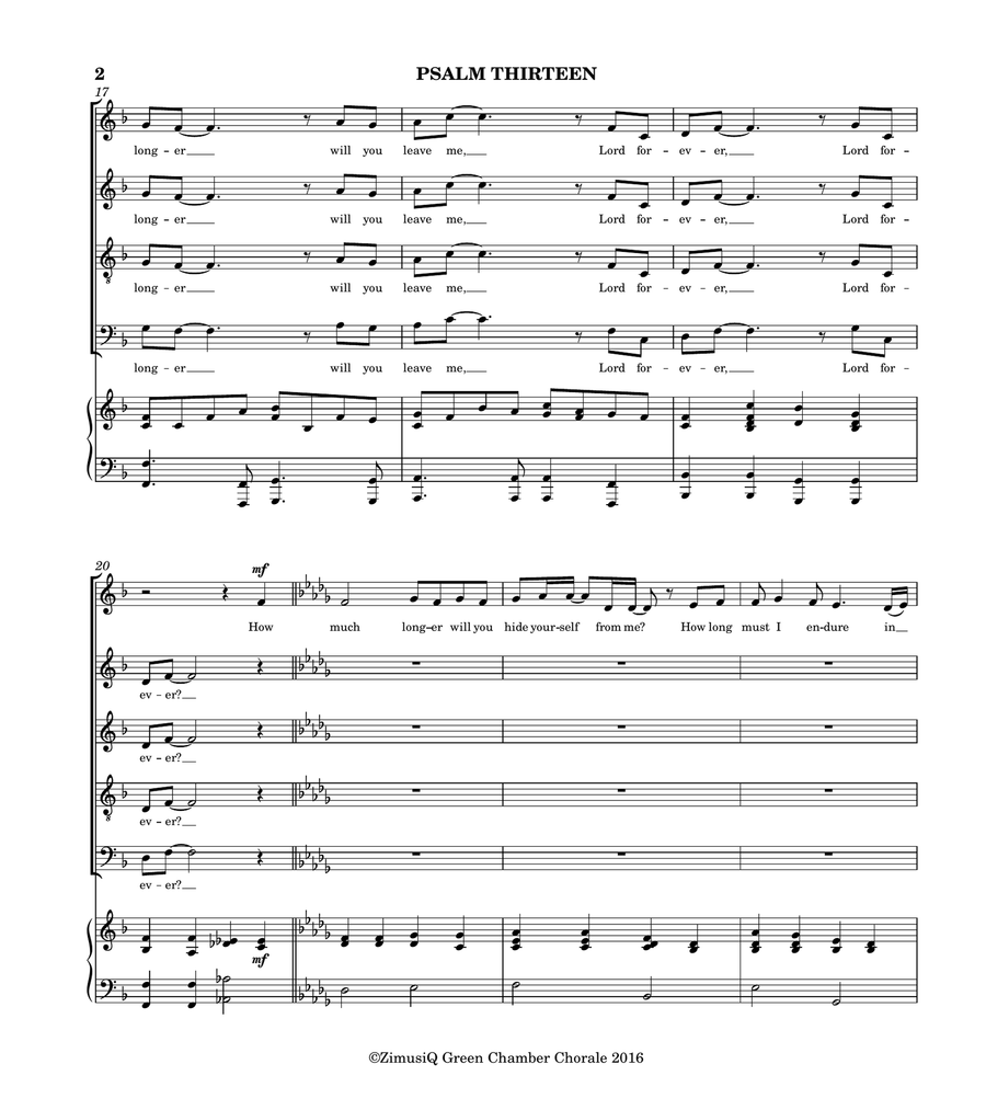The Psalms Choir scores gallery preview page 6