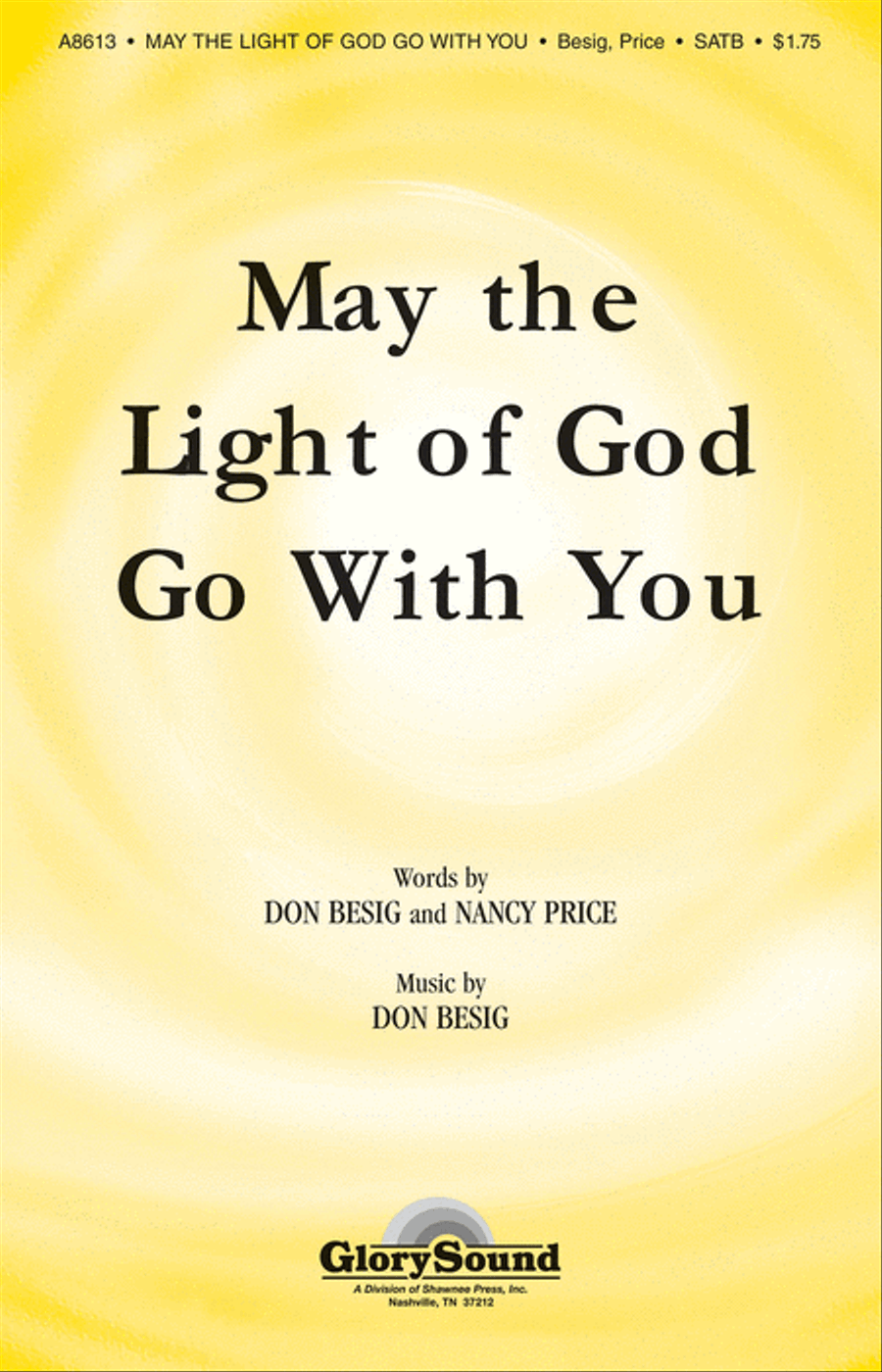 May the Light of God Go with You 4-Part scores gallery preview page 1