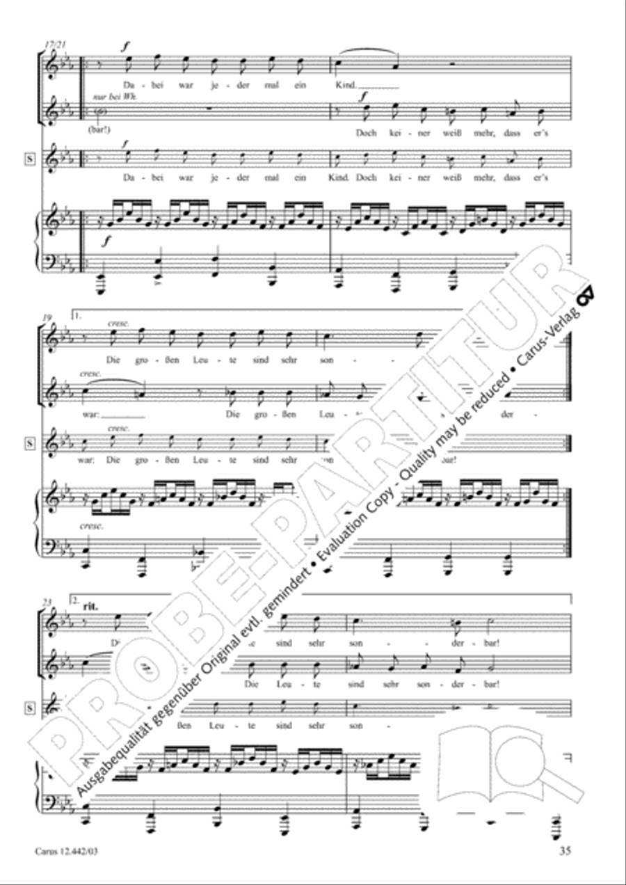 Der kleine Prinz 3-Part scores gallery preview page 37