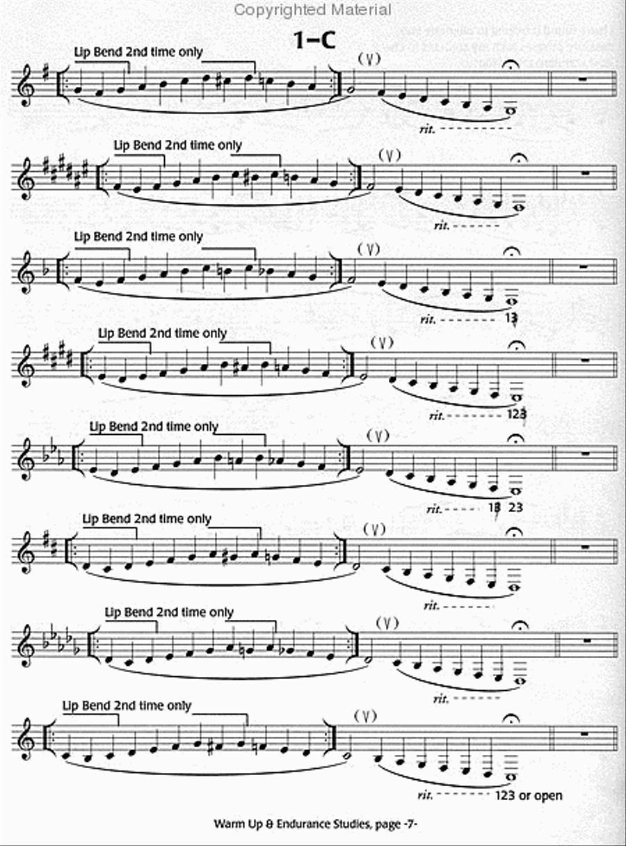 Fundamentals for Brass, Book 1 School and Community scores gallery preview page 2