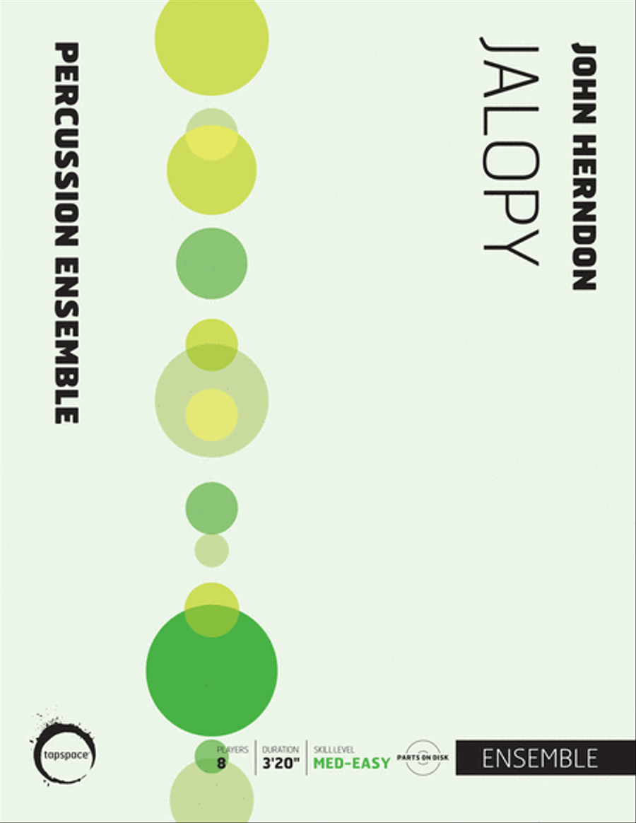Jalopy Jalopy Percussion Ensemble scores gallery preview page 1