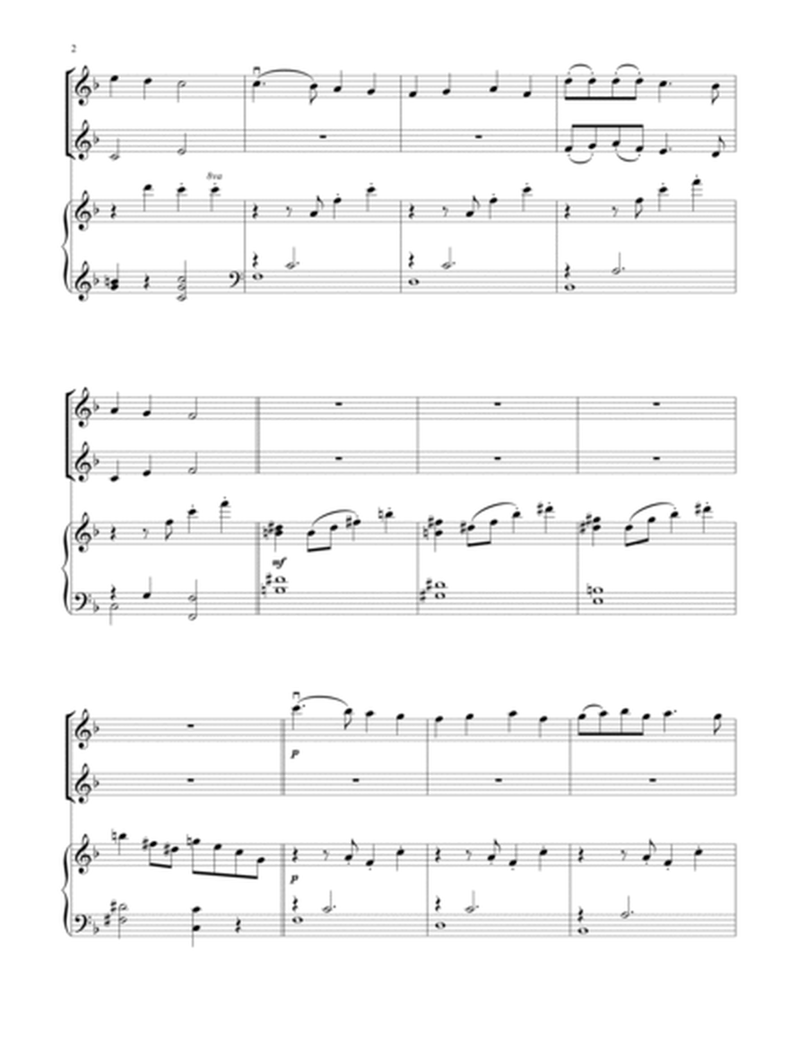 Deck The Hall (for Violin Duet and Piano)