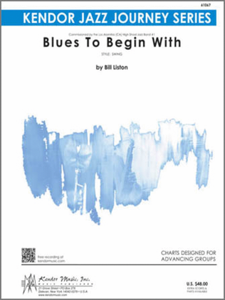 Blues To Begin With (Full Score)