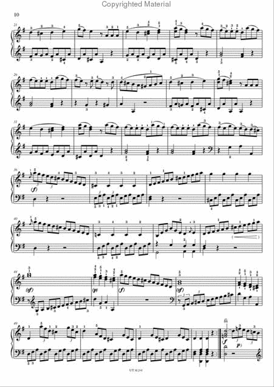 Piano Sonatas, Op. 49/1, 2 Chamber Music scores gallery preview page 4
