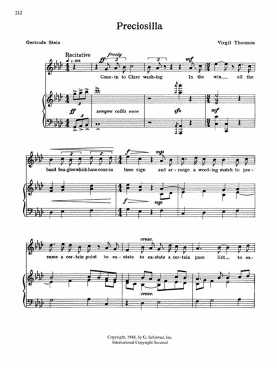 Romantic American Art Songs - High Voice