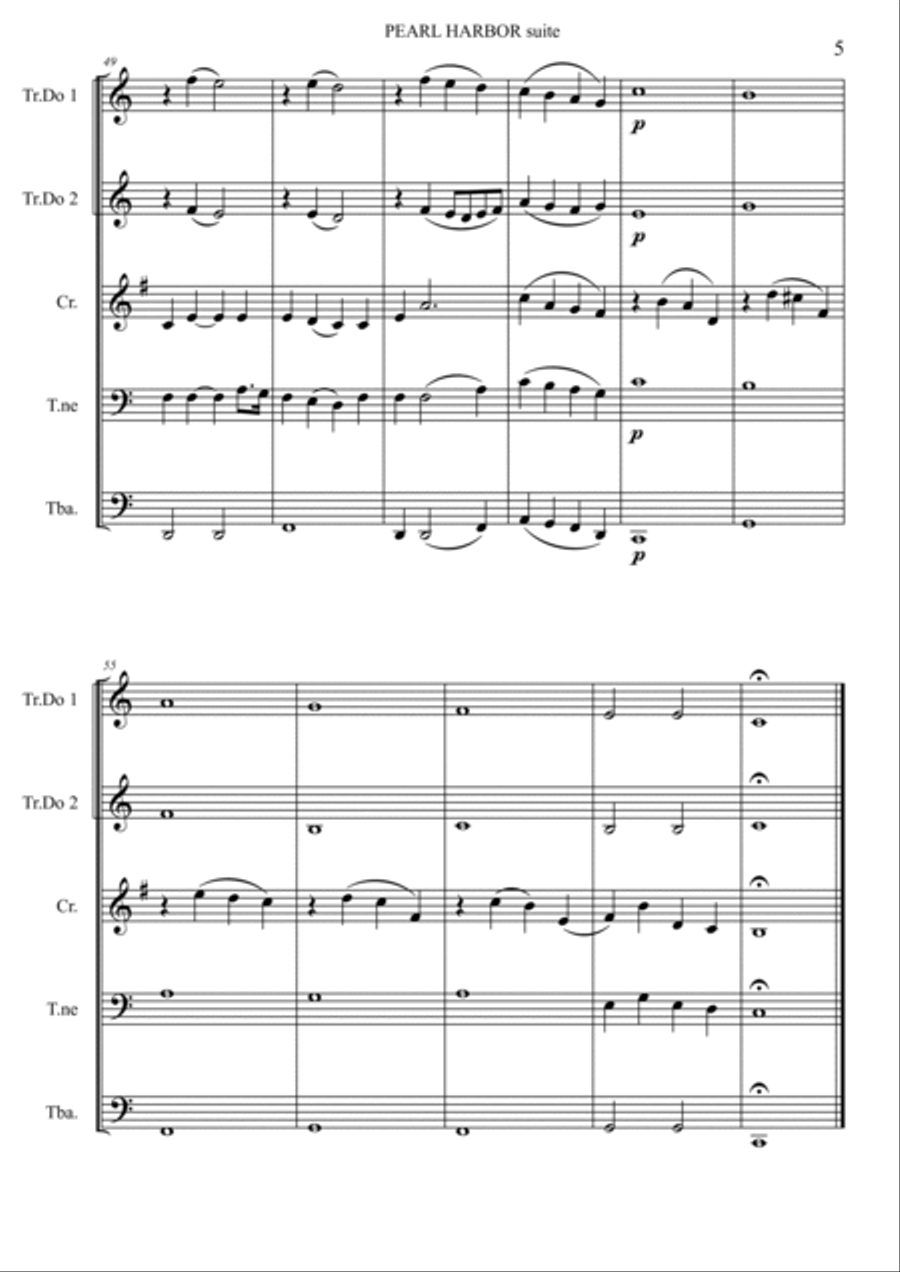 Tennessee Brass Ensemble scores gallery preview page 6