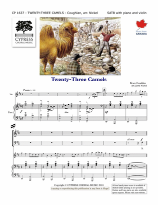 Book cover for Twenty-three Camels