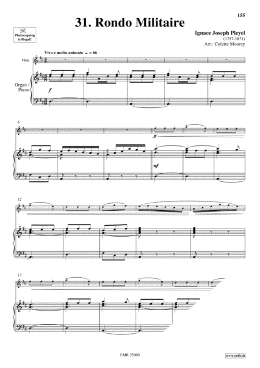 40 Greatest Classic Hits Vol. 4 Flute Solo scores gallery preview page 3