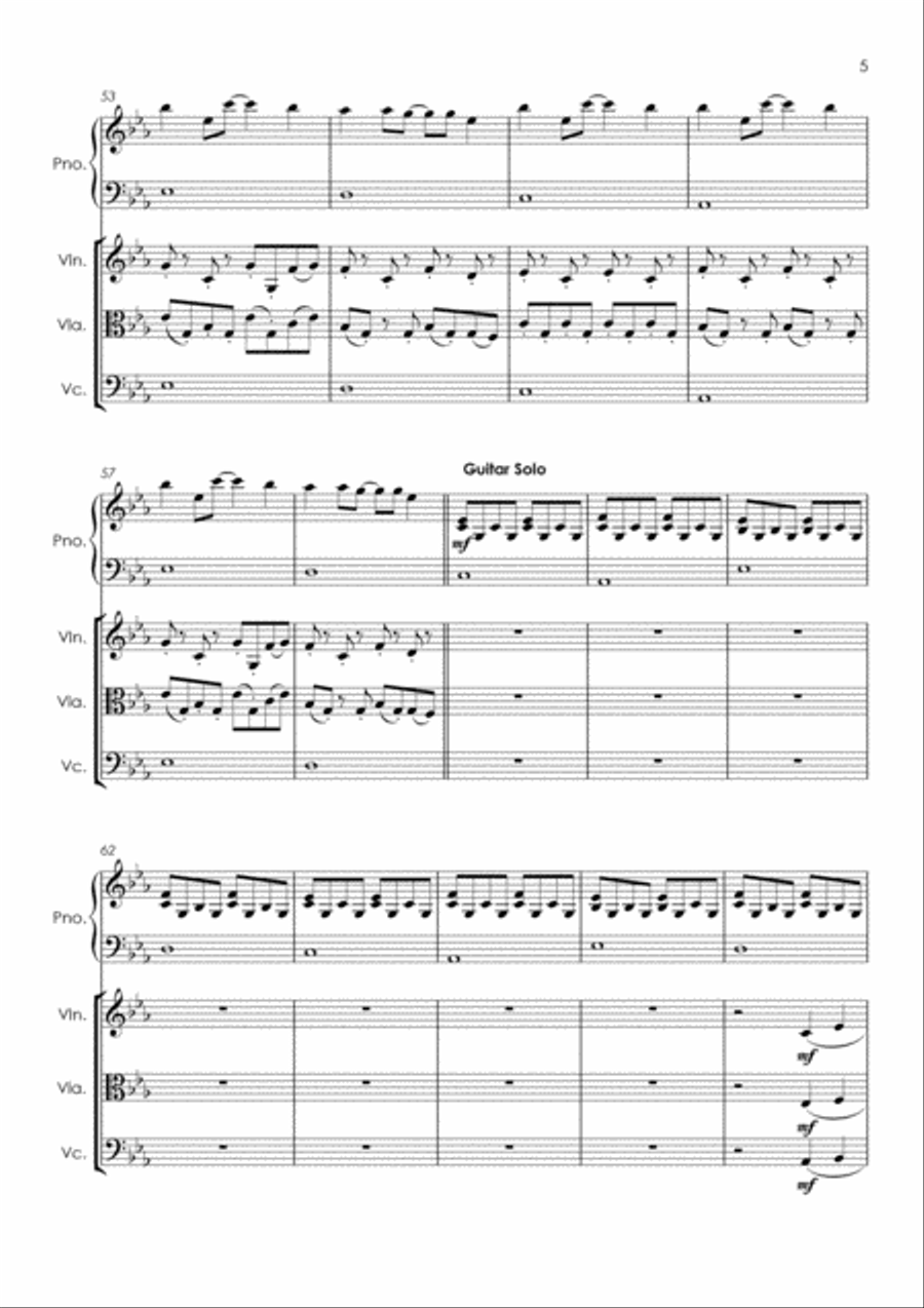 Apologize Cello scores gallery preview page 6