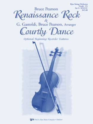 Book cover for Renaissance Rock & Courtly Dance