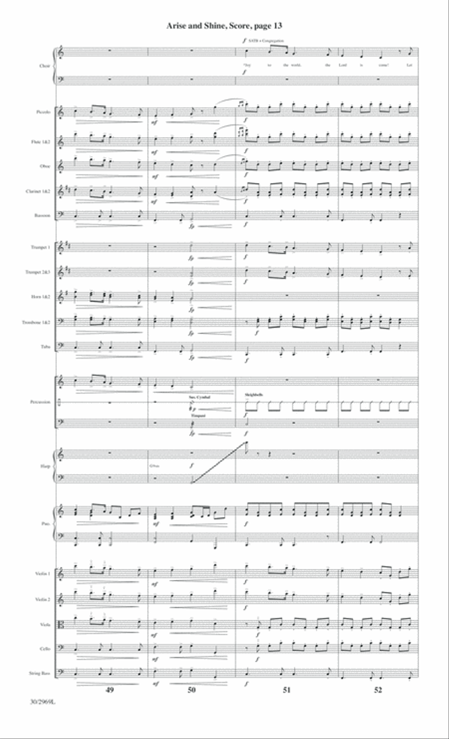 The Heart of Christmas - Full Score Choir scores gallery preview page 198