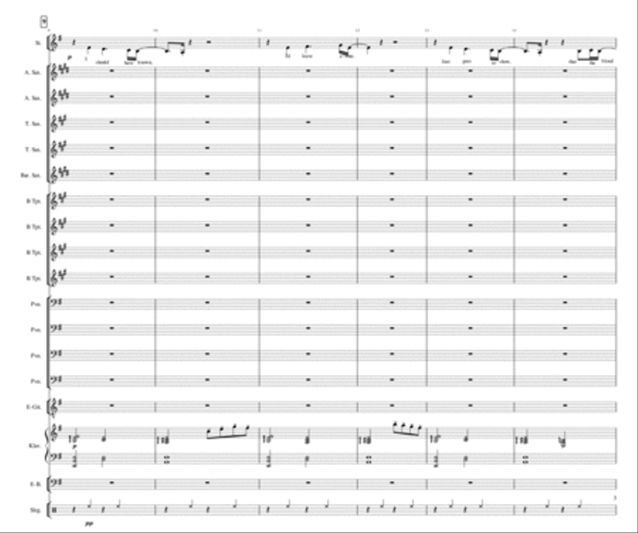 No Time To Die Jazz Ensemble scores gallery preview page 3