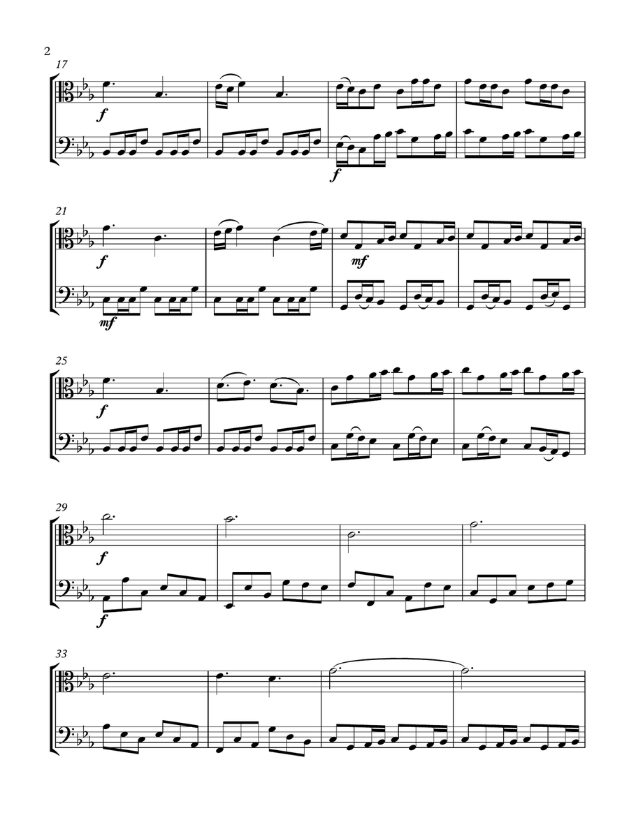 Game Of Thrones String Duet scores gallery preview page 2