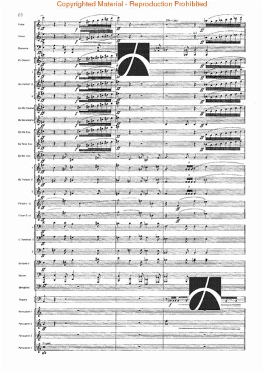 Spartacus Spartacus Concert Band scores gallery preview page 61