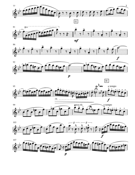 Olympia's Aria for Clarinet and Piano