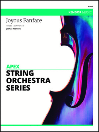 Book cover for Joyous Fanfare (Full Score)