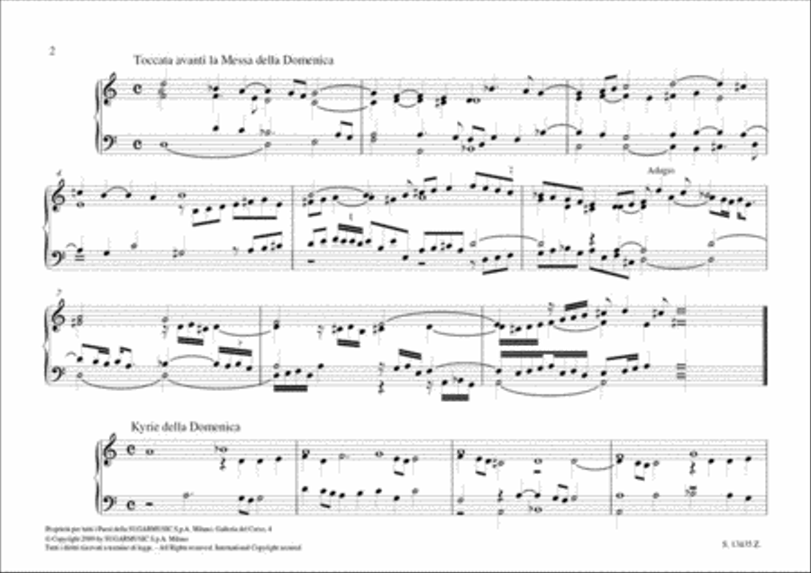 Fiori musicali Organ scores gallery preview page 2
