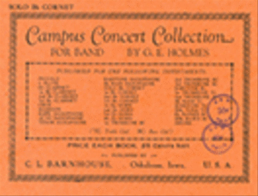 Campus Concert Collection Trombone scores gallery preview page 1