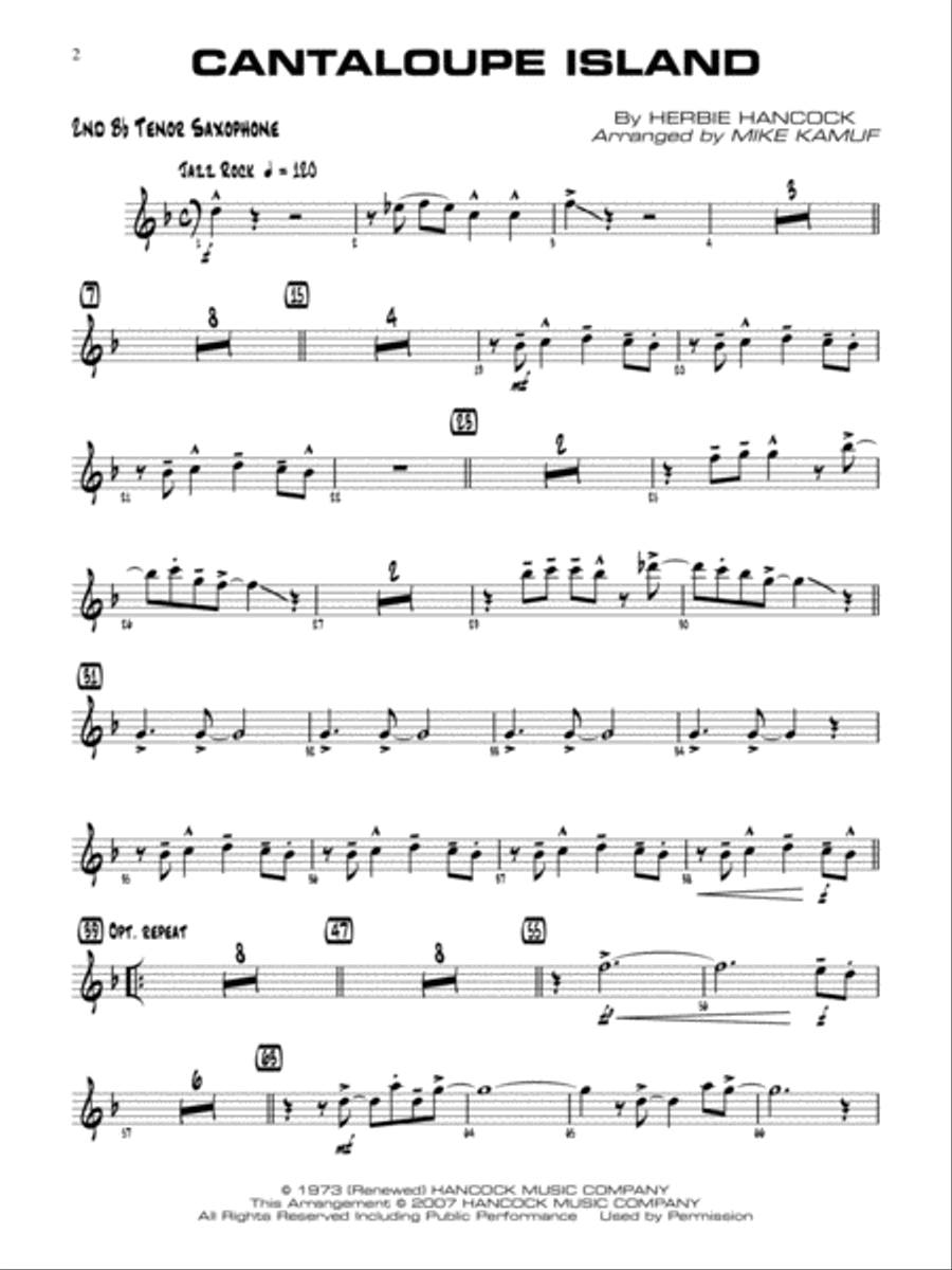 Young Jazz Collection for Jazz Ensemble Jazz Ensemble scores gallery preview page 3