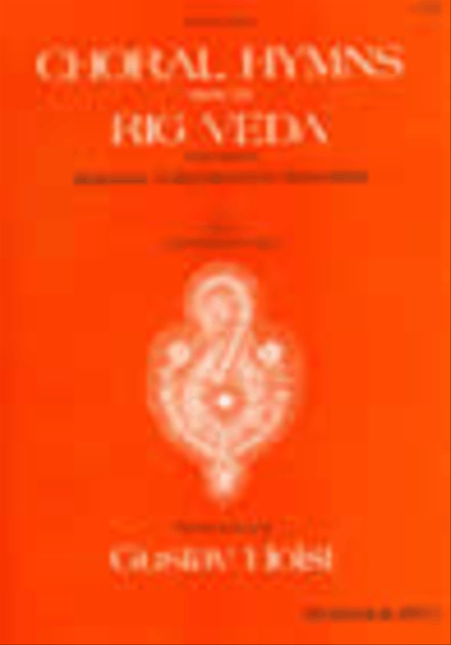 Choral Hymns from 'The Rig Veda': Group 1. Vocal Score 4-Part scores gallery preview page 1
