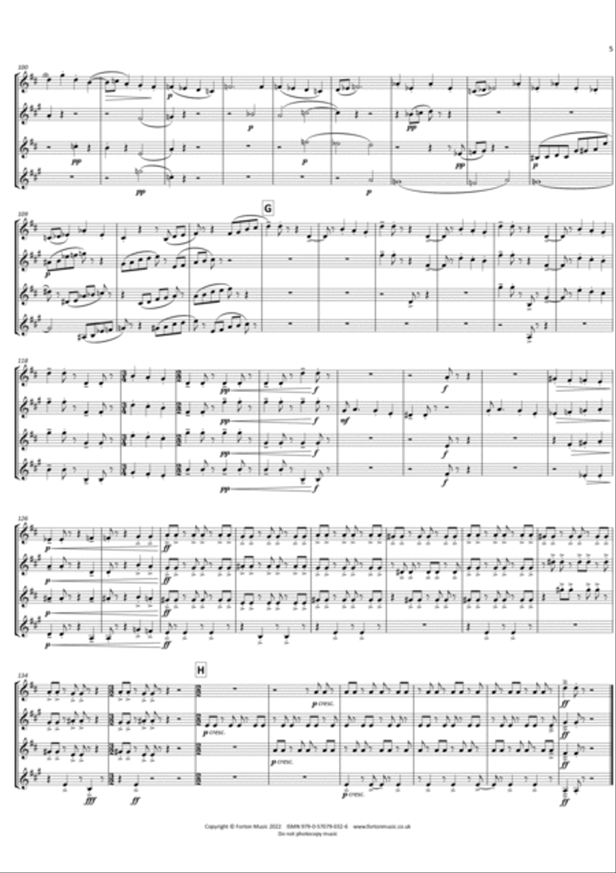 Medieval Suite Set of Parts scores gallery preview page 5