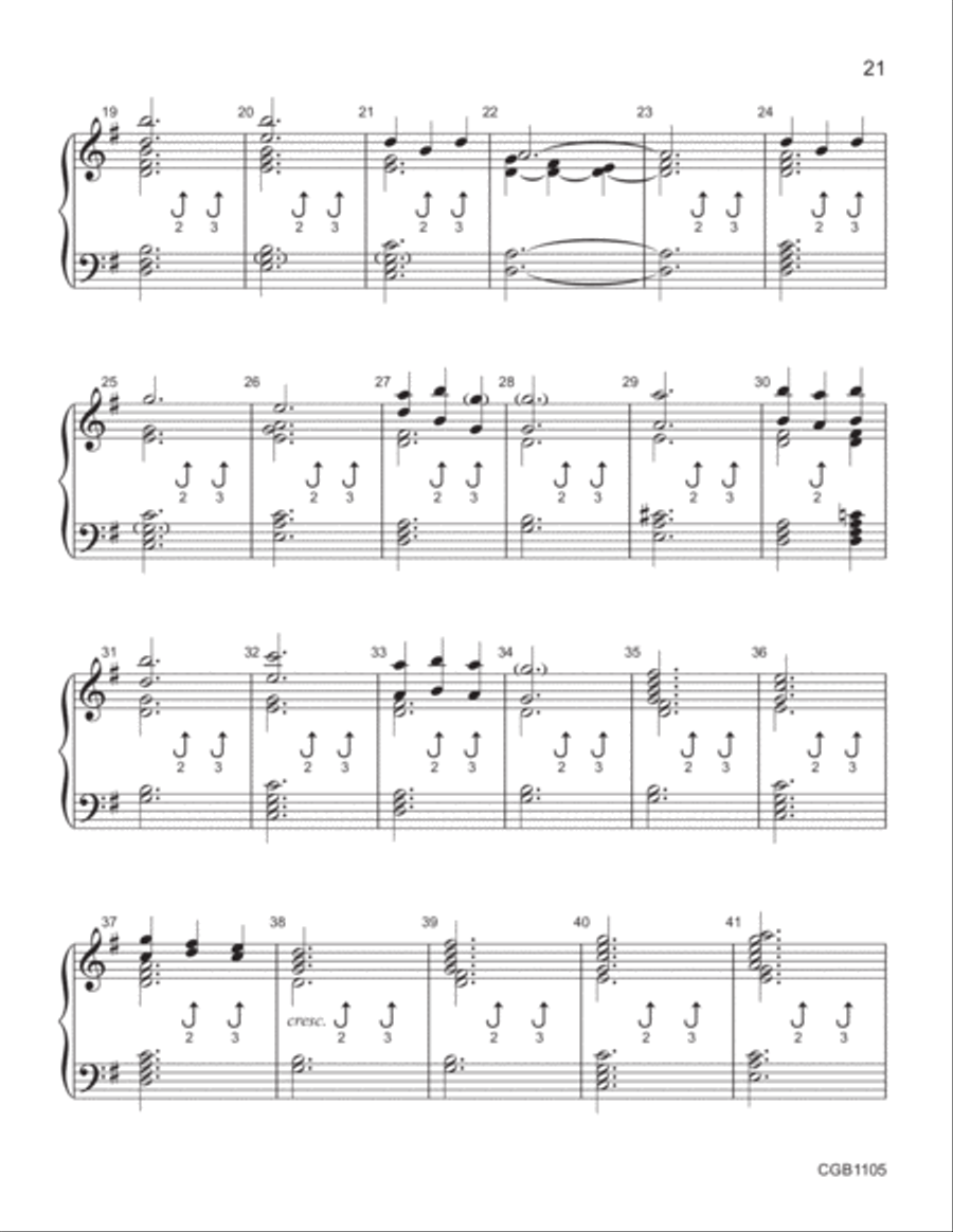 Across the Pond (2-3 octaves) by Various 3-Octaves - Sheet Music page 12