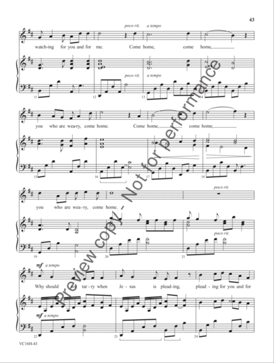 Songs for the Journey - High Voice High Voice scores gallery preview page 16
