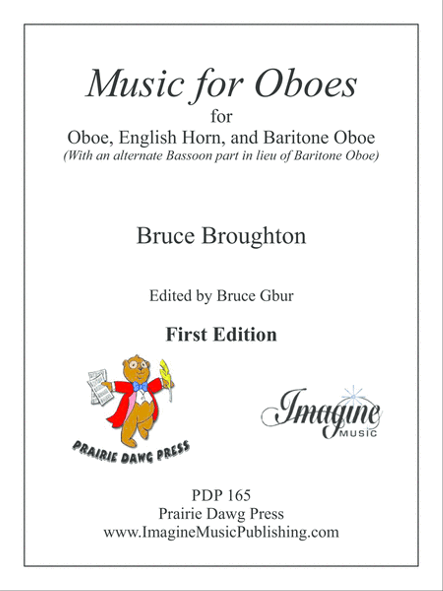 Music for Oboes Music for Oboes English Horn scores gallery preview page 1