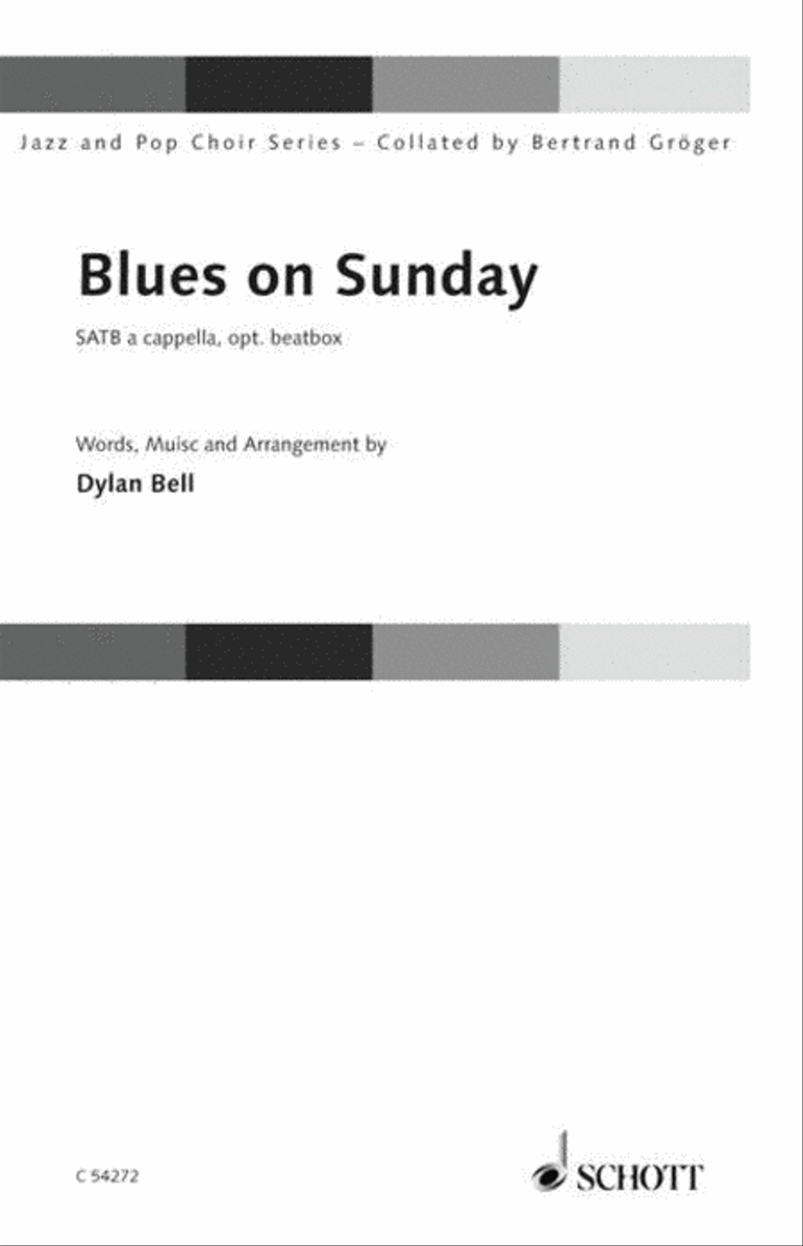 Blues on Sunday 4-Part scores gallery preview page 1