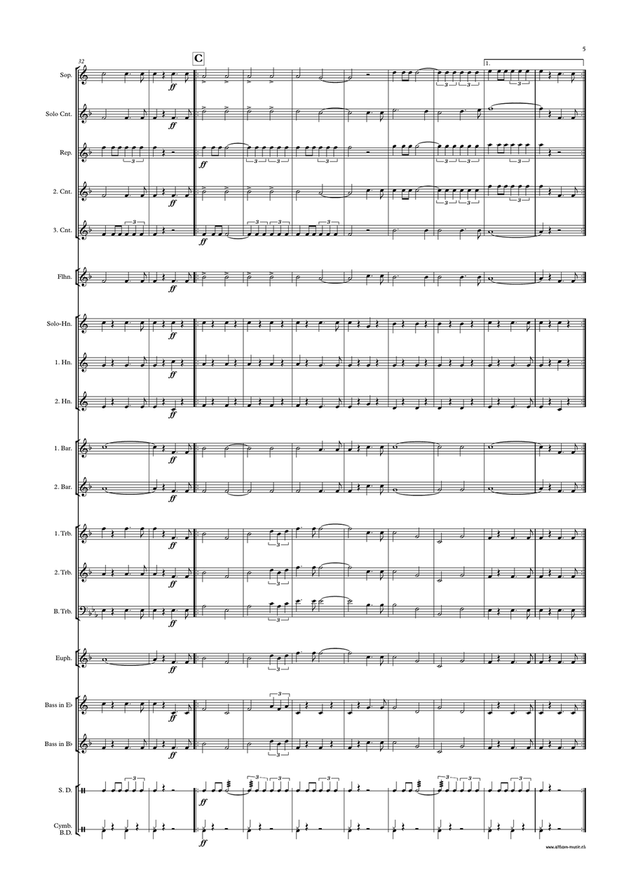 Warszawianka Brass Band scores gallery preview page 6