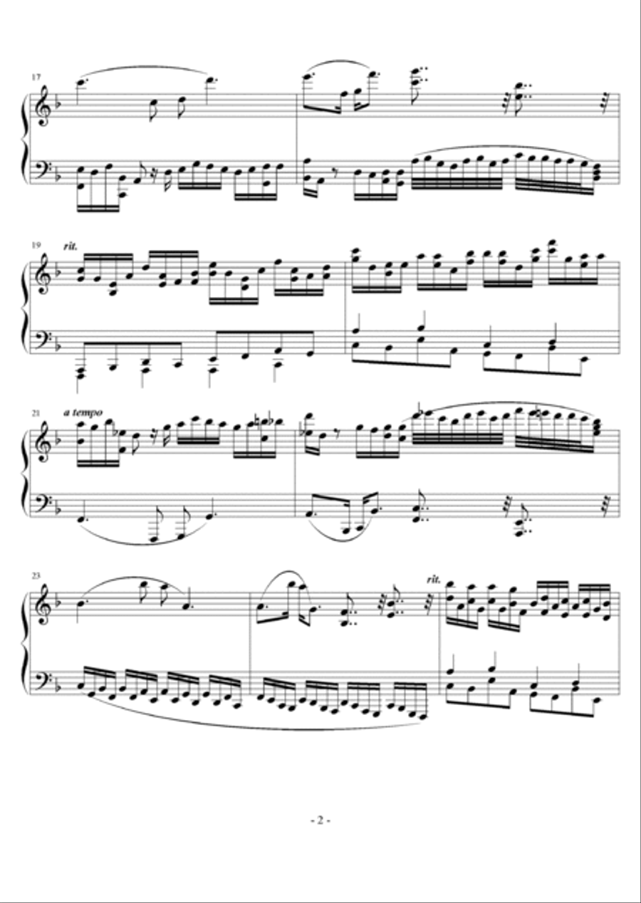 Caprice in d Minor. HN.1 No.3 Piano Solo scores gallery preview page 2