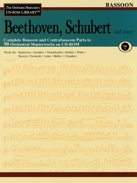 Beethoven, Schubert and More - Volume I (Bassoon)