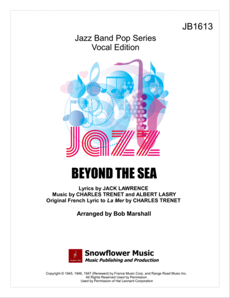 Beyond The Sea Jazz Ensemble scores gallery preview page 1